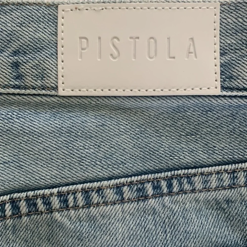 Pistola blue jean The Rumi distressed skirt - Picture 7 of 11
